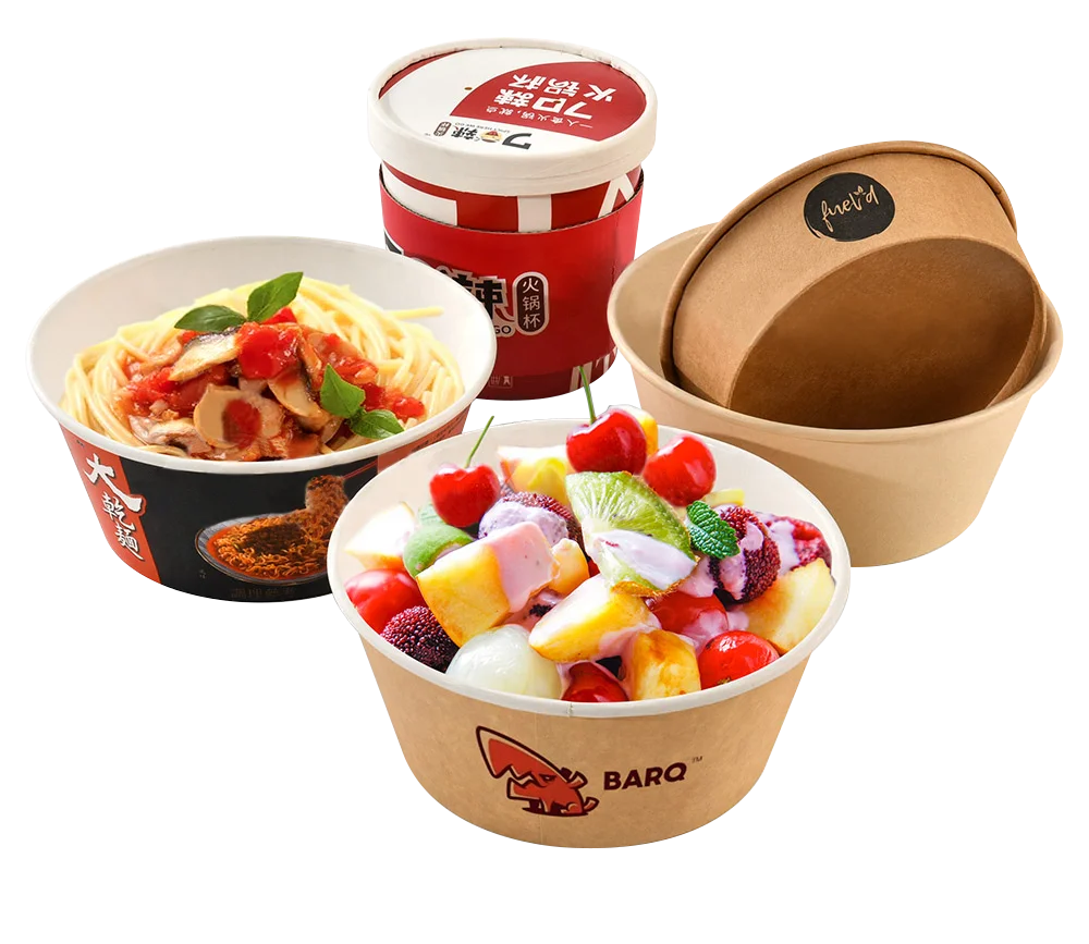 QICHEN Disposable Kraft Paper Soup Bowl Making Machine Automatic Production China Machine for Small Business GH1500