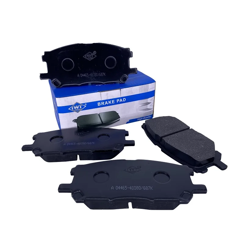 Automobile brake pad front for Toyota HARRIER LEXUS RX300, RX330, RX350/03-07: MCU3# GSU3# GGL25 MHU3# ACU3# MH OEM 04465-48080
