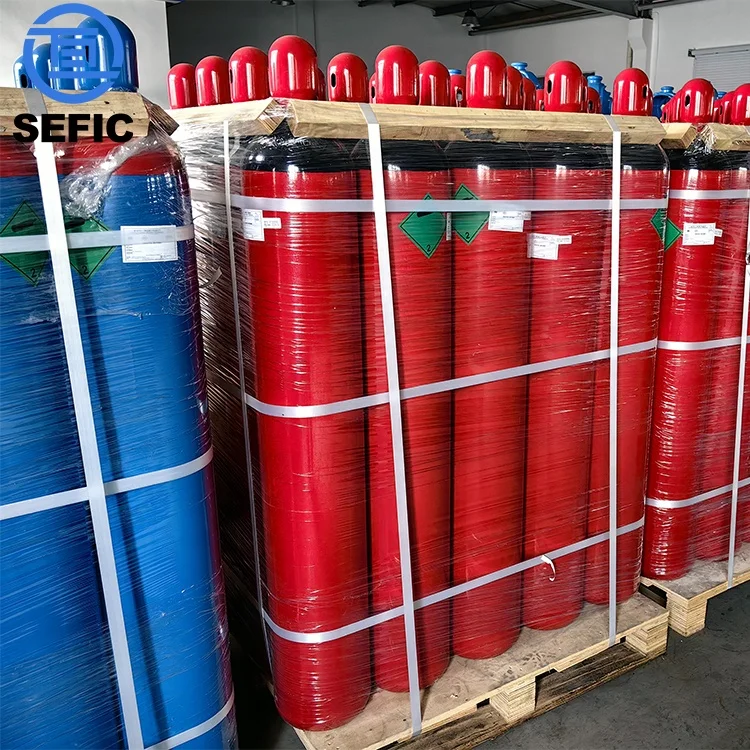 Durable Corrosion Resistant 150bar 60l 67.5l 68l 70l 80l 82l 82.5l 85l DNV Nitrogen Co2 Gas Cylinder For Offshore Industry Use