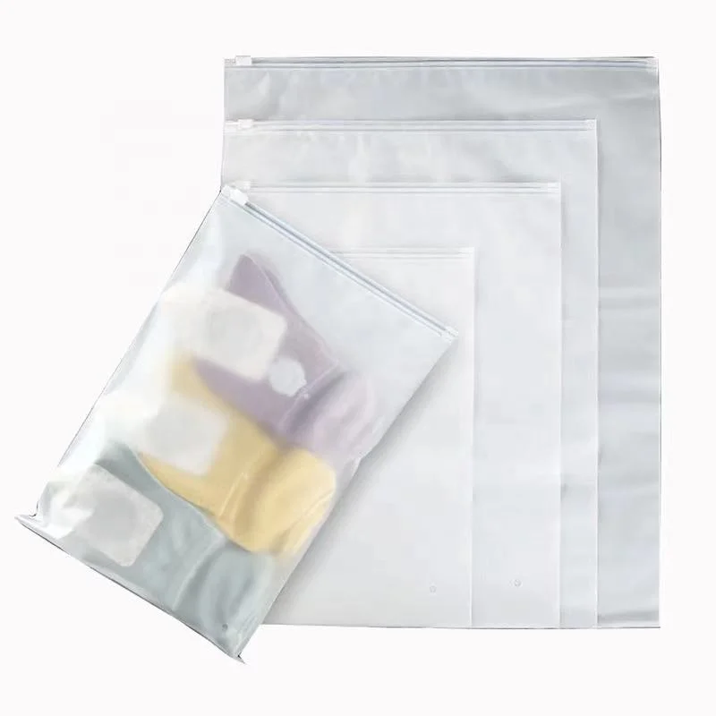 100% Biodegradable Packaging Plastic Bags Swimwear Clothes, Zip lock PE Tshirt Bag Zipper Polybags