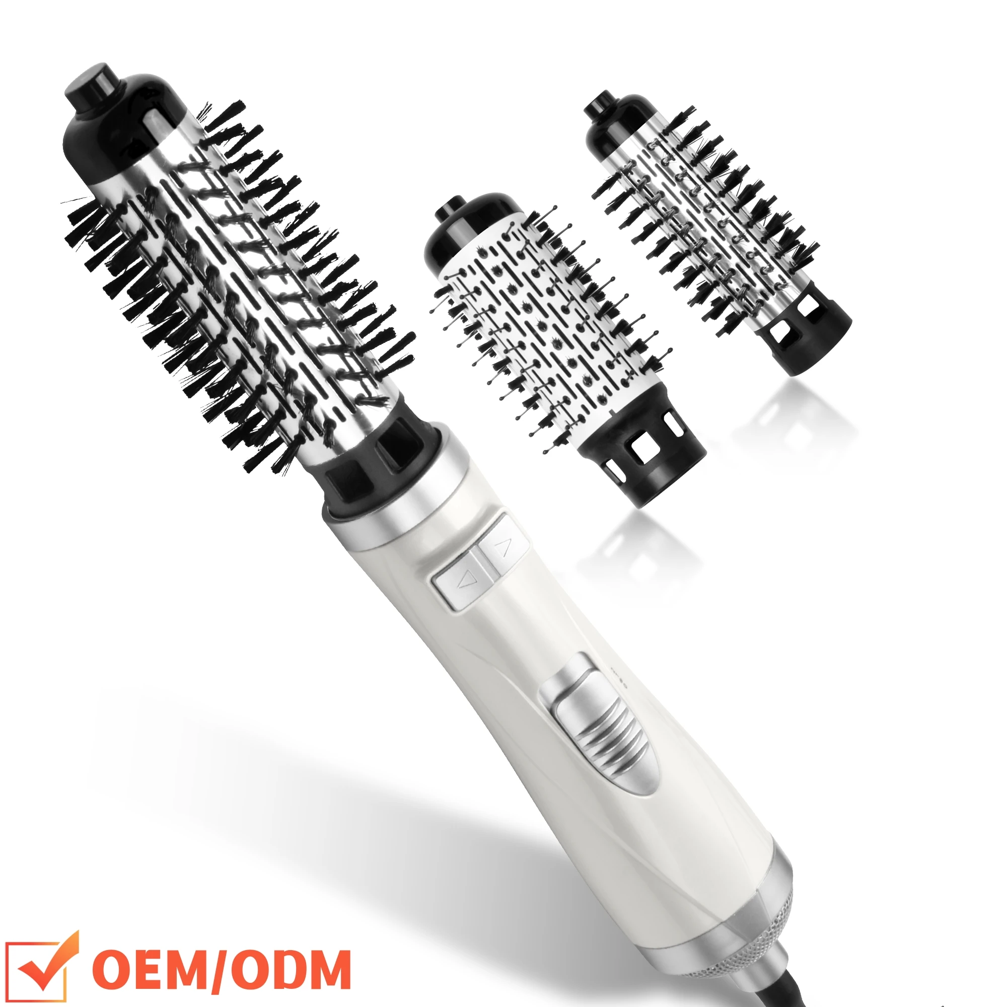 Custom Logo Hair Scalp Massage Comb Nylon Brush Curl Curl Hairbrush Salon Wet Hair Lace Brushes hot curl brush