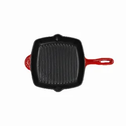 M-cooker High Quality Cookware 10 Inch Fry Pan Enameled Steak Grill Plate Cast Iron Skillet Non Stick Frying Pans for Cooking