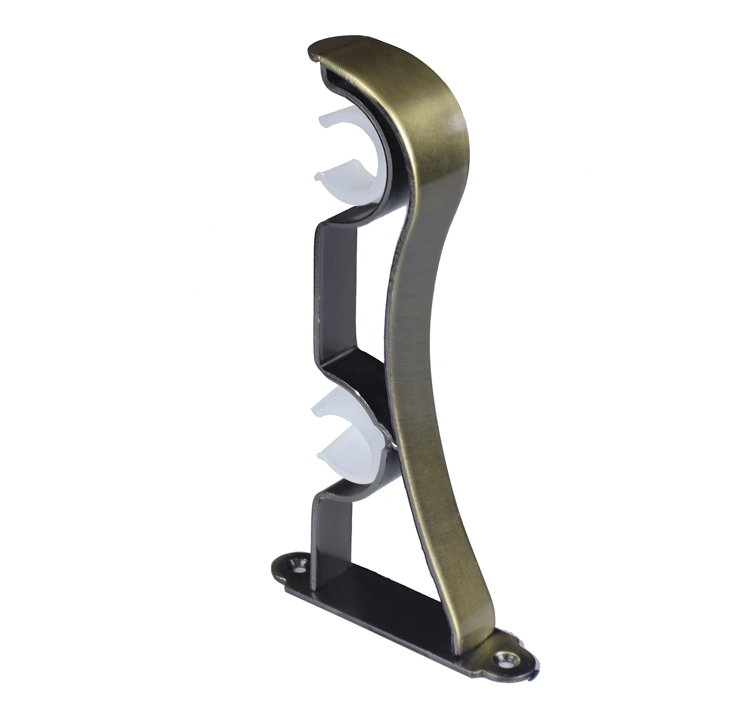 KEEWO factory ready ship low price U Curtain Rod hold curtain rods brackets 25mm