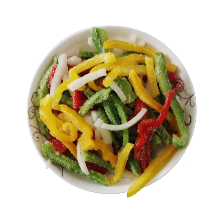 Оптовая продажа, лидер продаж, глубоко замороженные овощи, колокольчик, перец, Замороженные смешанные перцевые полоски