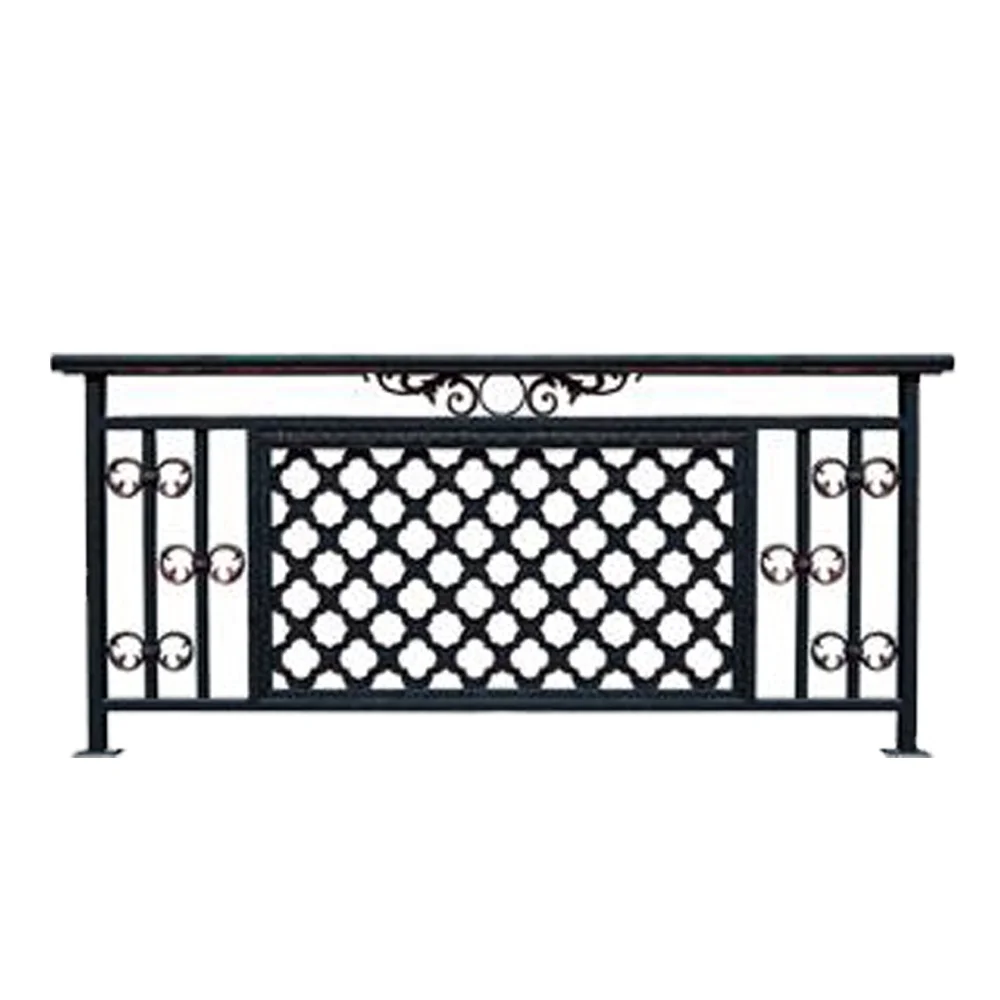 Bronze Cast Aluminum Stair Railing and Terrace Baluster Railing Design Aluminum Handrail