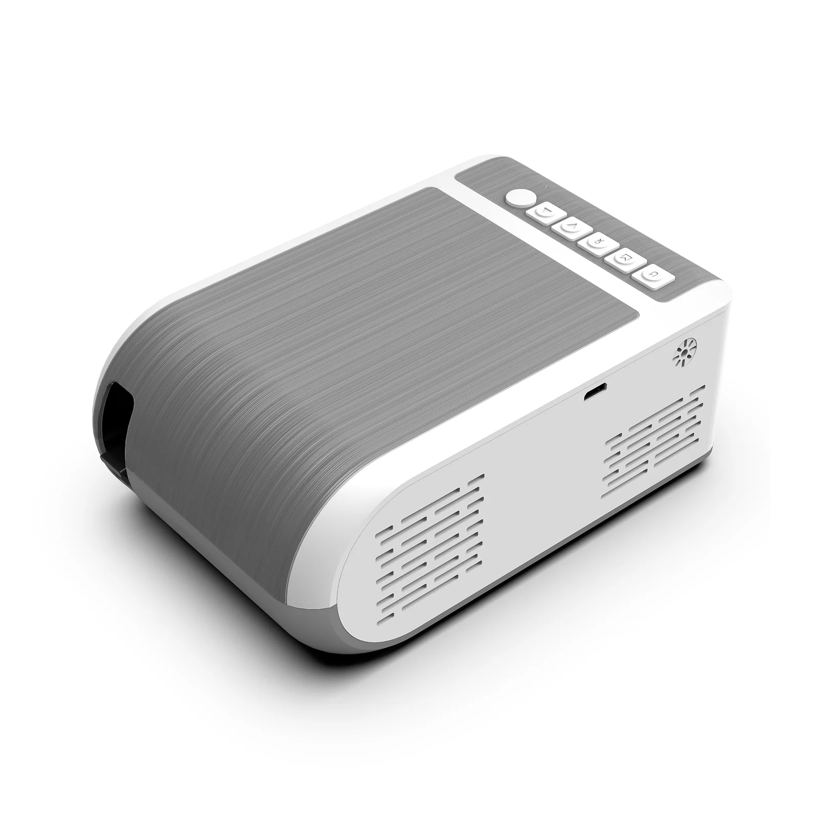 Мини-проектор для мобильного телефона, 4k 1080p, умный светодиодный Wi-Fi проектор, зеркальный мобильный проектор Fhd, домашний кинотеатр, видеопроектор
