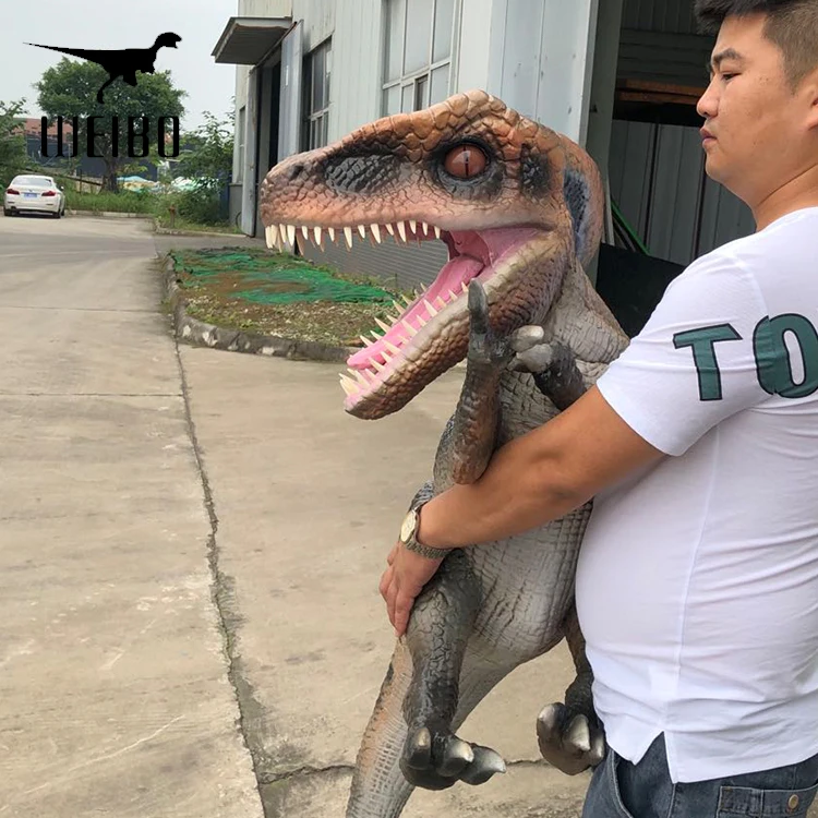 Суперреалистичная кукла-динозавр t-rex с ручным управлением