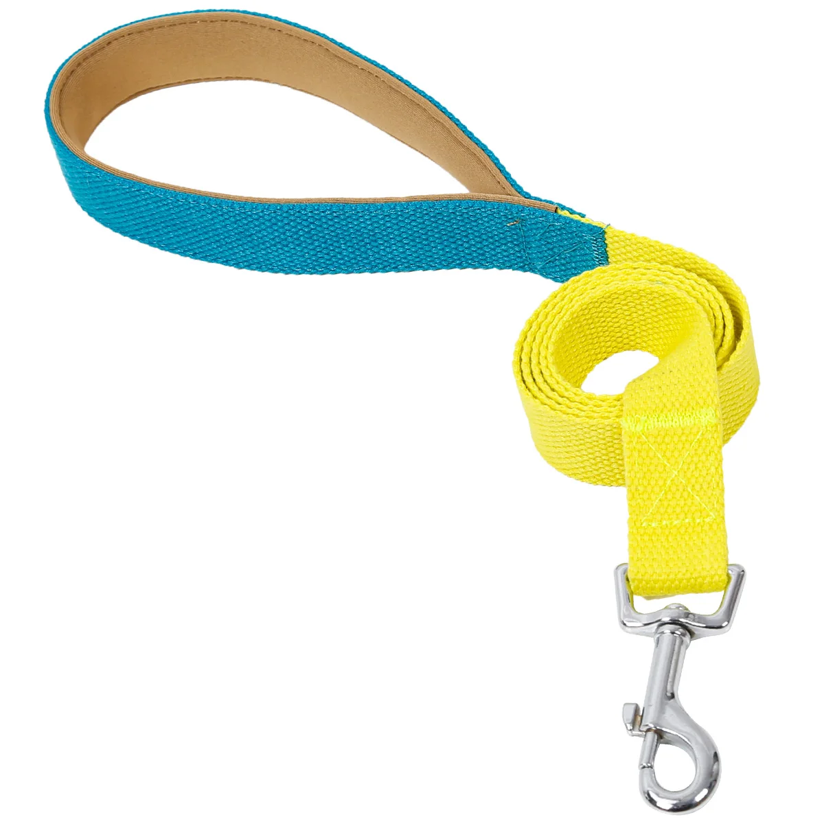 OEM Dog rope leash Ombre durable cotton dog collar leash set soft multi colors fashionable custom rope dog leash