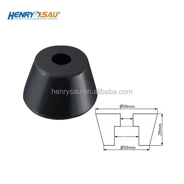 Экологически чистые противовибрационные амортизаторы конусные резиновые ножки для колонок бамперы колодки со встроенной шайбой из нержавеющей стали