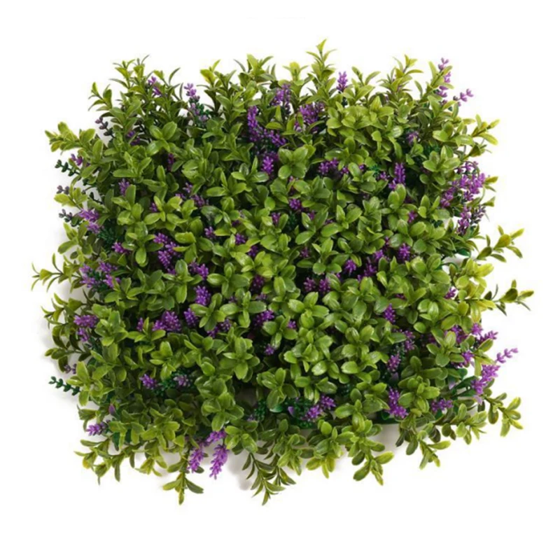 Wholesale Price Boxwood Hedge Garden Supplies Decor Anti-UV Boxwood Green Hedge Plant Panel Artificial Grass Wall for Decor
