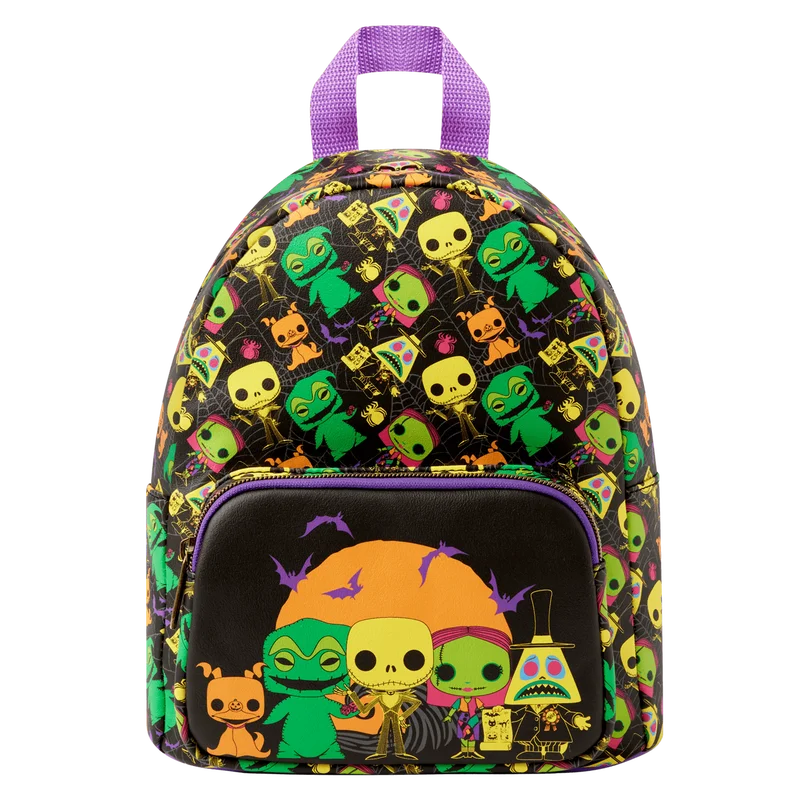 Custom Loungefly Styles Character Cartoon Women Girls Ladies Fashion PU Leather Cosplay Mini Backpack
