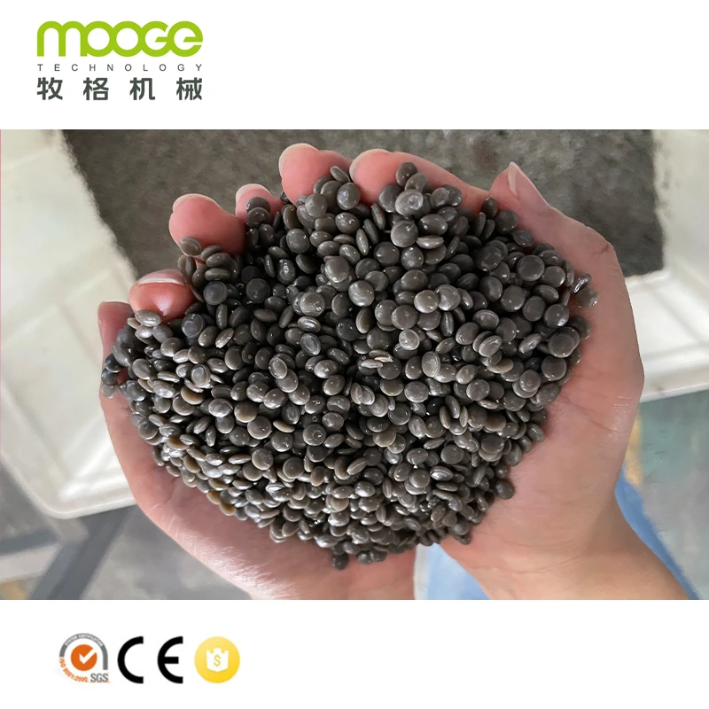Waste Material PET PE PP HDPE LDPE Recycling Plastic Pellet Making Extruder Machine With Strand Cutting