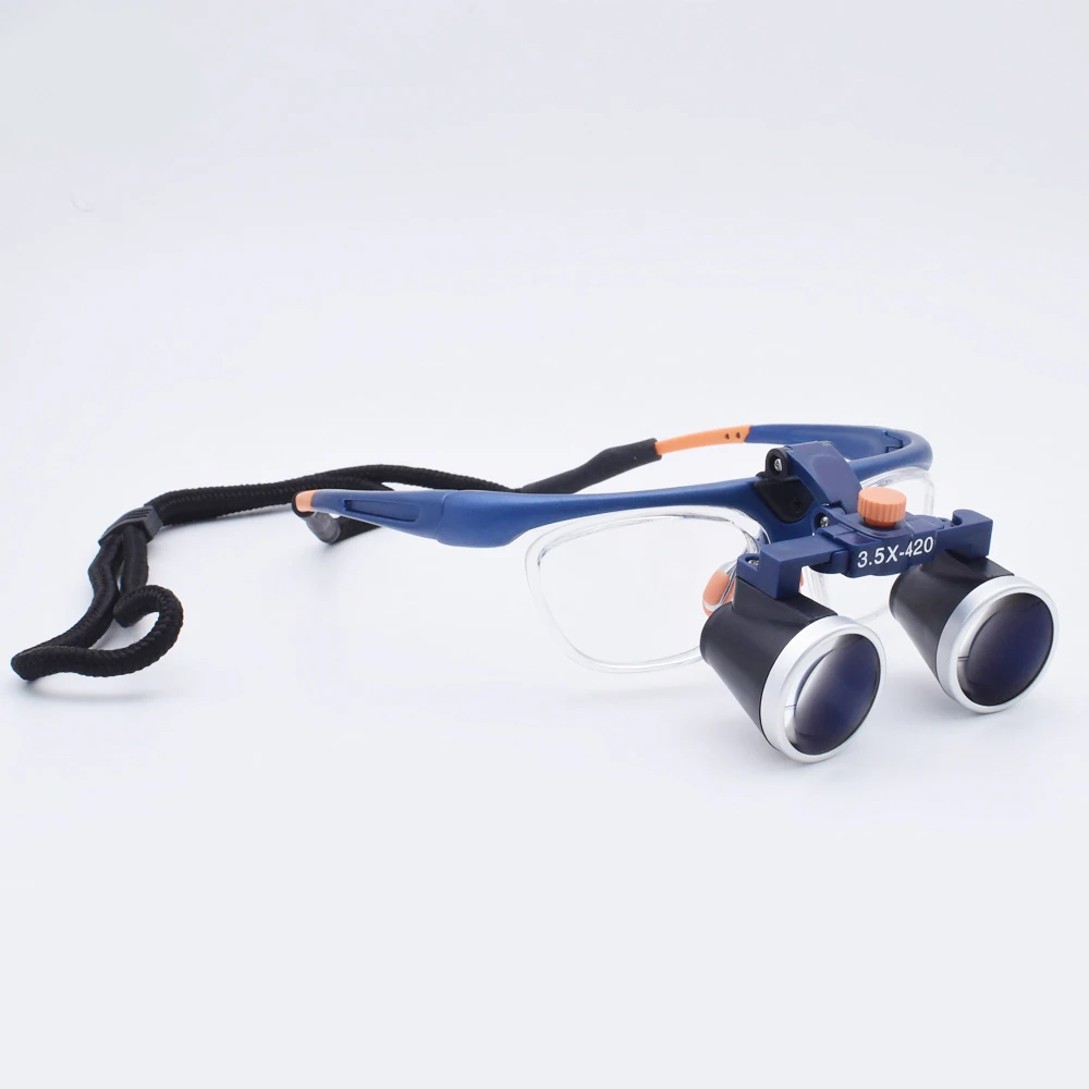 Chenwei Surgery Loupes 2.5X 3.5X Surgical Headlights Binocular Dentistry Headlamp Magnifier Head mounted Loupes