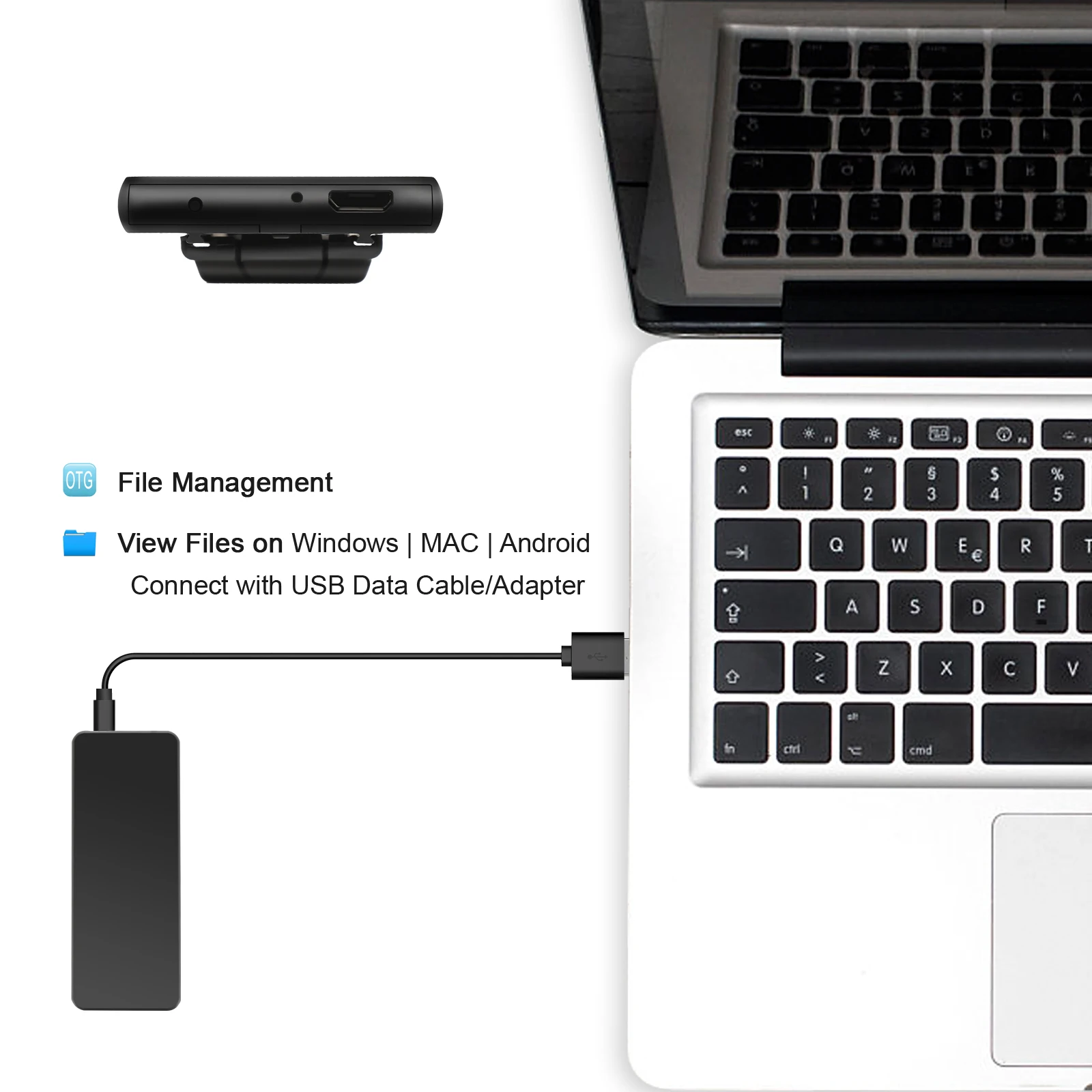 V55 Voice Recorder Pen 1100mAh USB Flash Digital Voice Recorders Super Thin Mini Body 150H Continuous Long Life Dictaphone