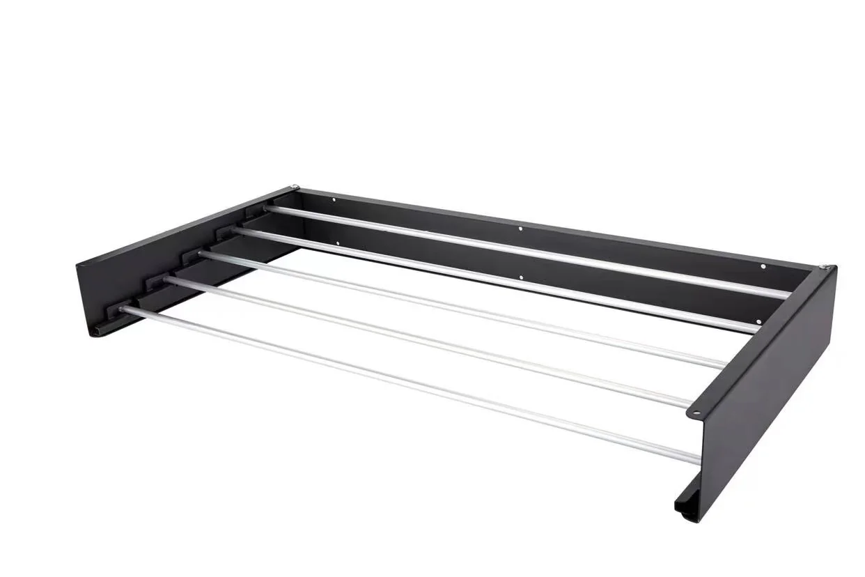 SOYOUNG NEW hotselling folding compact wall mounted steel dry clothes dryers laundry drying rack for home use