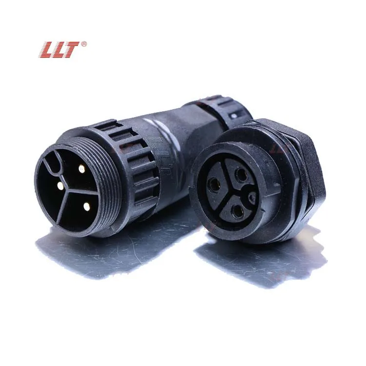 M22 ip67 ip68 2 3 4 5 6 7 8 pin bayonet waterproof panel mount circular connectors