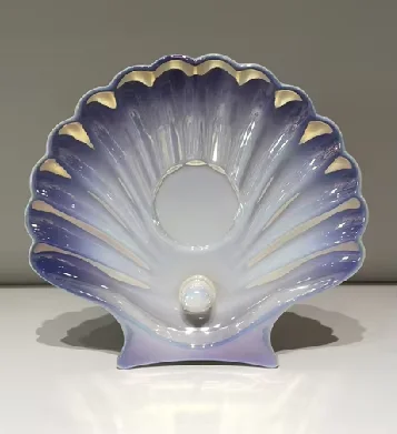 New Design European Light Luxury Creative Ceramic Pearl Shell Coffee Tea Cup And Saucer Set Gift Afternoon Tea Set