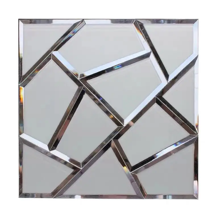 Beveled mirror tile mirror glass mosaic tile
