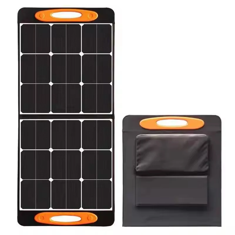 100W Foldable Solar Panel Solar Battery Charger,Suitable For 300W 500W 600W 1000W Portable Power Station