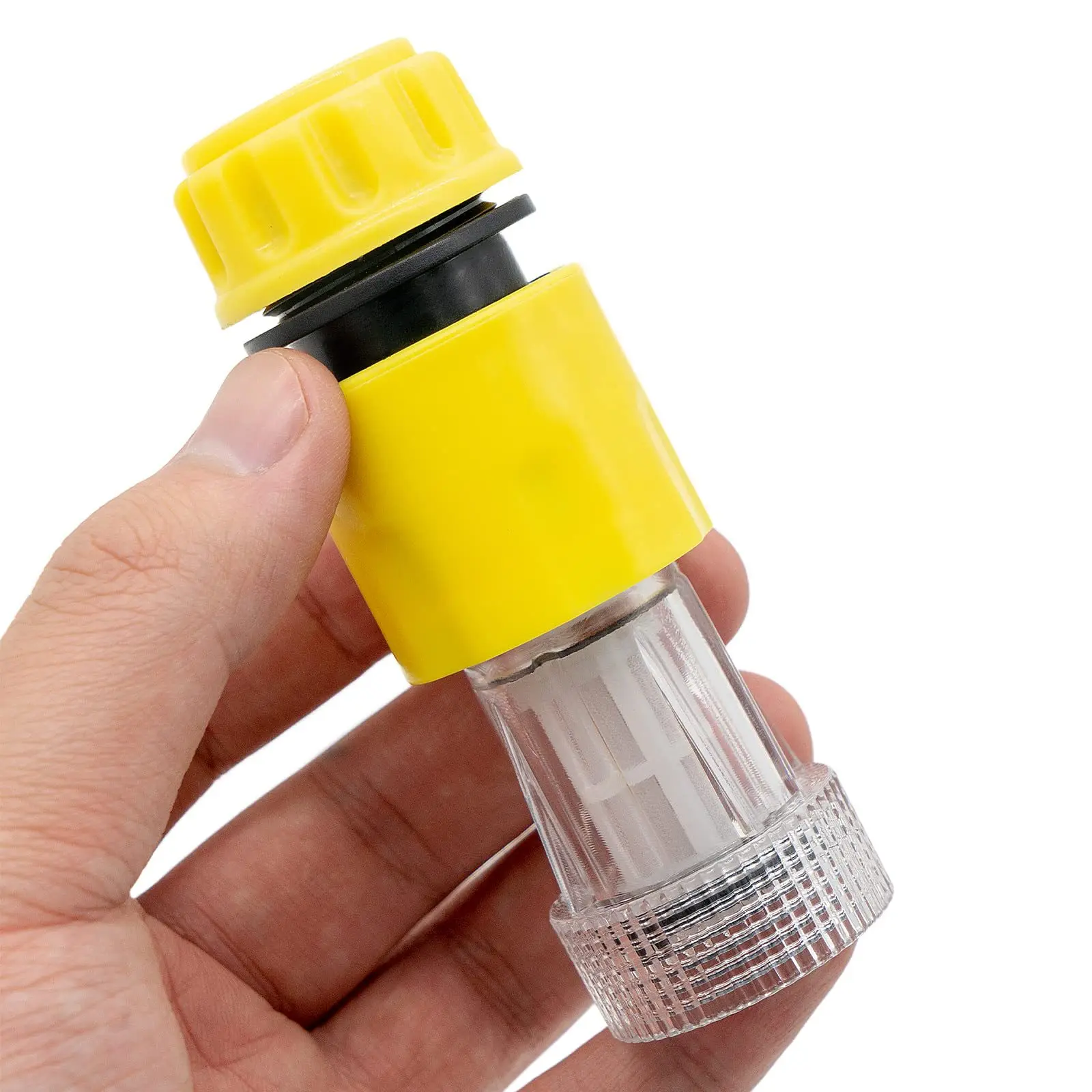 power washer accessories water pump inlet pipe white transparent water filter for high pressure car washer