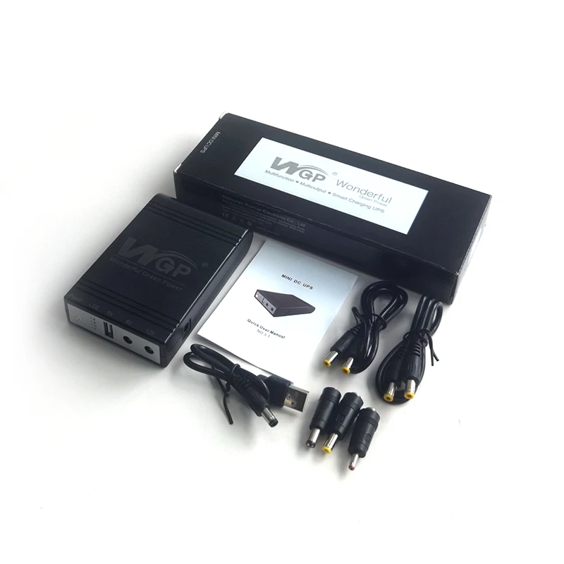 uninterruptible power supplies high capacity 10400mah battery 12v router ups