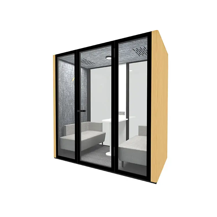 Telephone booth Work pod modular Soundproof acoustic office box Indoor prefabricated office pods