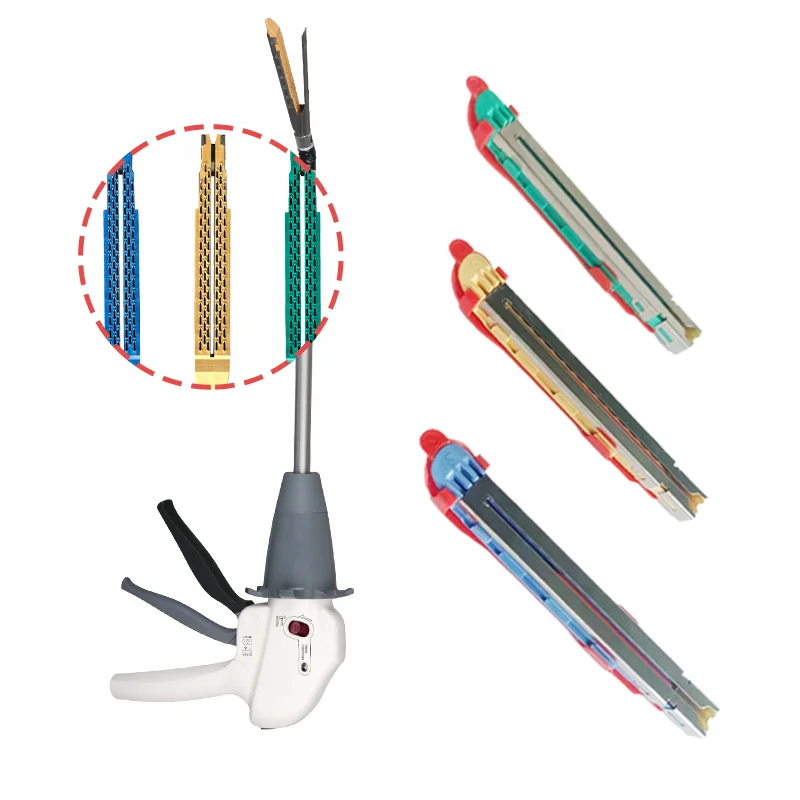 Surgical Laparoscopic Instruments Echelon Gst60 Endo Linear Cutter Stapler 60 MM GST Reloads