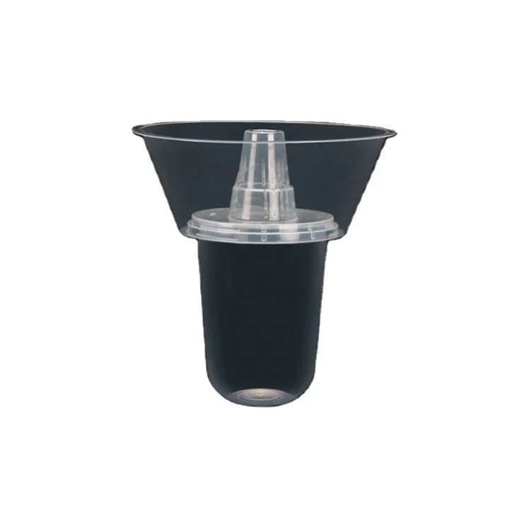 Spot Internet Red Coffee Juice Beverage Takeaway Disposable Milk Tea Cup With Fried Chicken And French Fries Tray