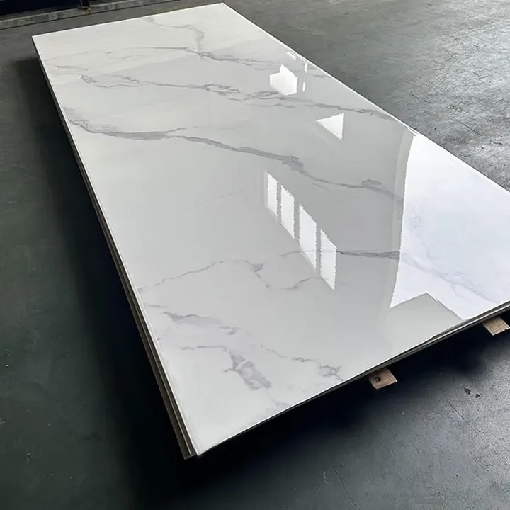 OEM PVC Marble Sheet PVC Wall Panel Rock Embossed Pvc Sheets For Wall Decoration
