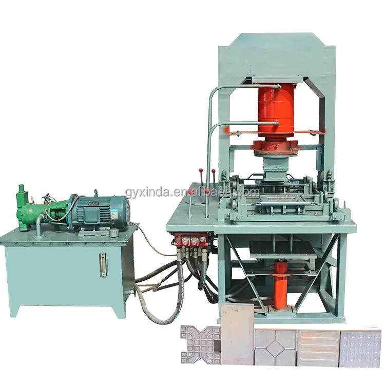 Plastic brick making machine pressing machine for sale block making machine