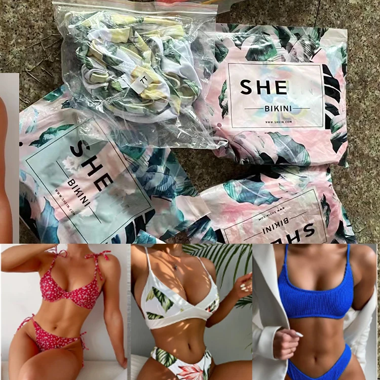 Wholesale shein bulk clothes big bale mixed clothes shein bale bikini swimsuit shein 2022