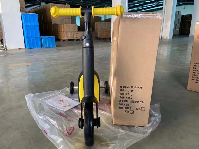 Children Scooter Tricycle Baby Balance Bike Ride On Toys 3 In 1 Kids Scooter Kids