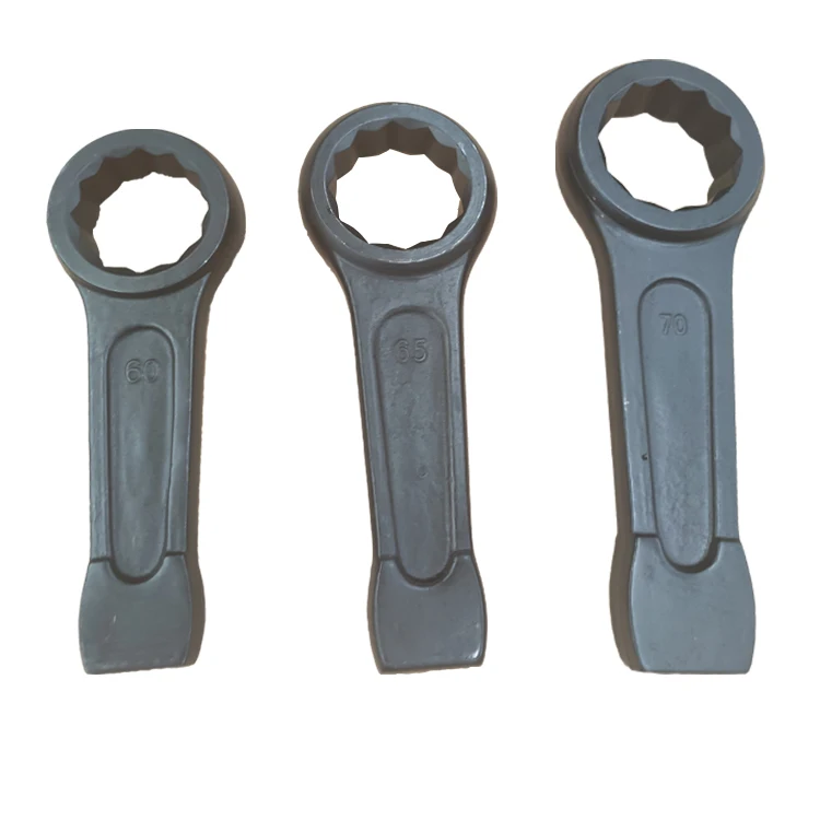 Hot sale factory hand tools 45# carbon steel 36mm slogging ring wrench spanner