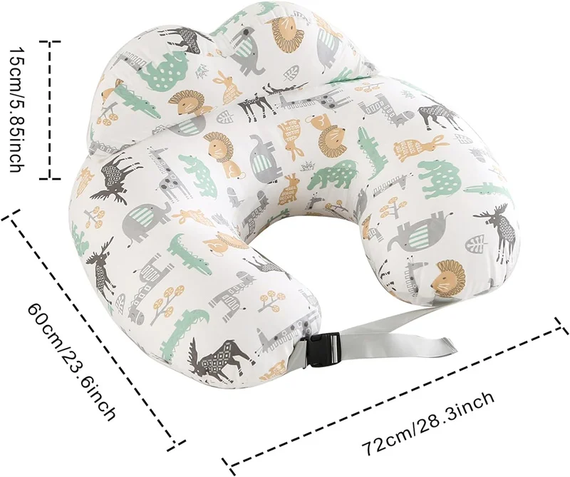 U-образная подушка для кормления новорожденных