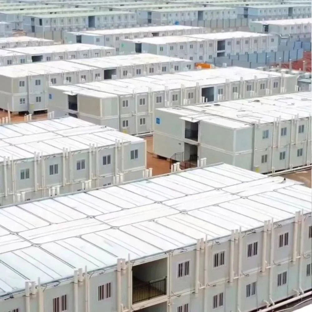 flatpack oem modern prefab house two floor,prefab tiny modern house pitched roof,prefab house ukraine