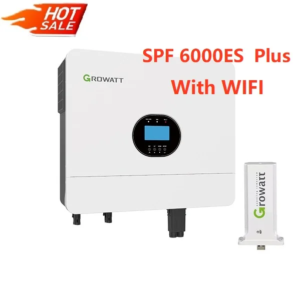 6000w SPF6000ES Plus Dual MPPT Off-grid Inverter with WiFi for Solar System Dust-proof Filter for Harsh Environment
