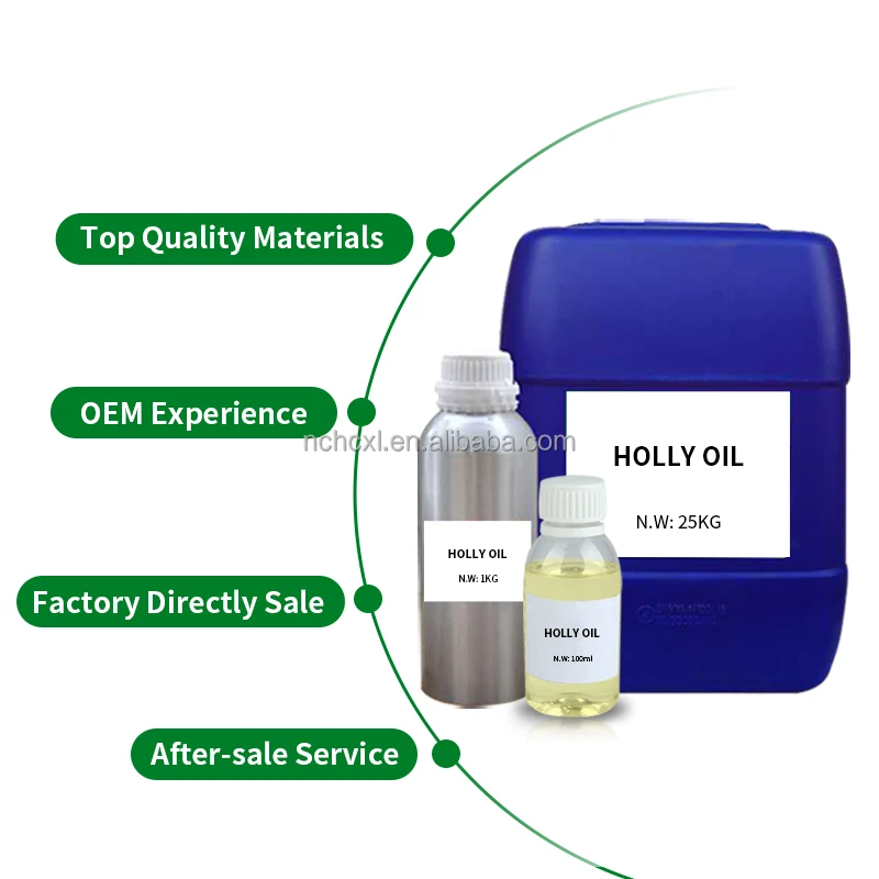 Hot Sale 100% Natural 10ml Bottle Holly Oil Floral Fragrance Multi-Purpose Essential Oil for Hair Body Skin OEM Supply