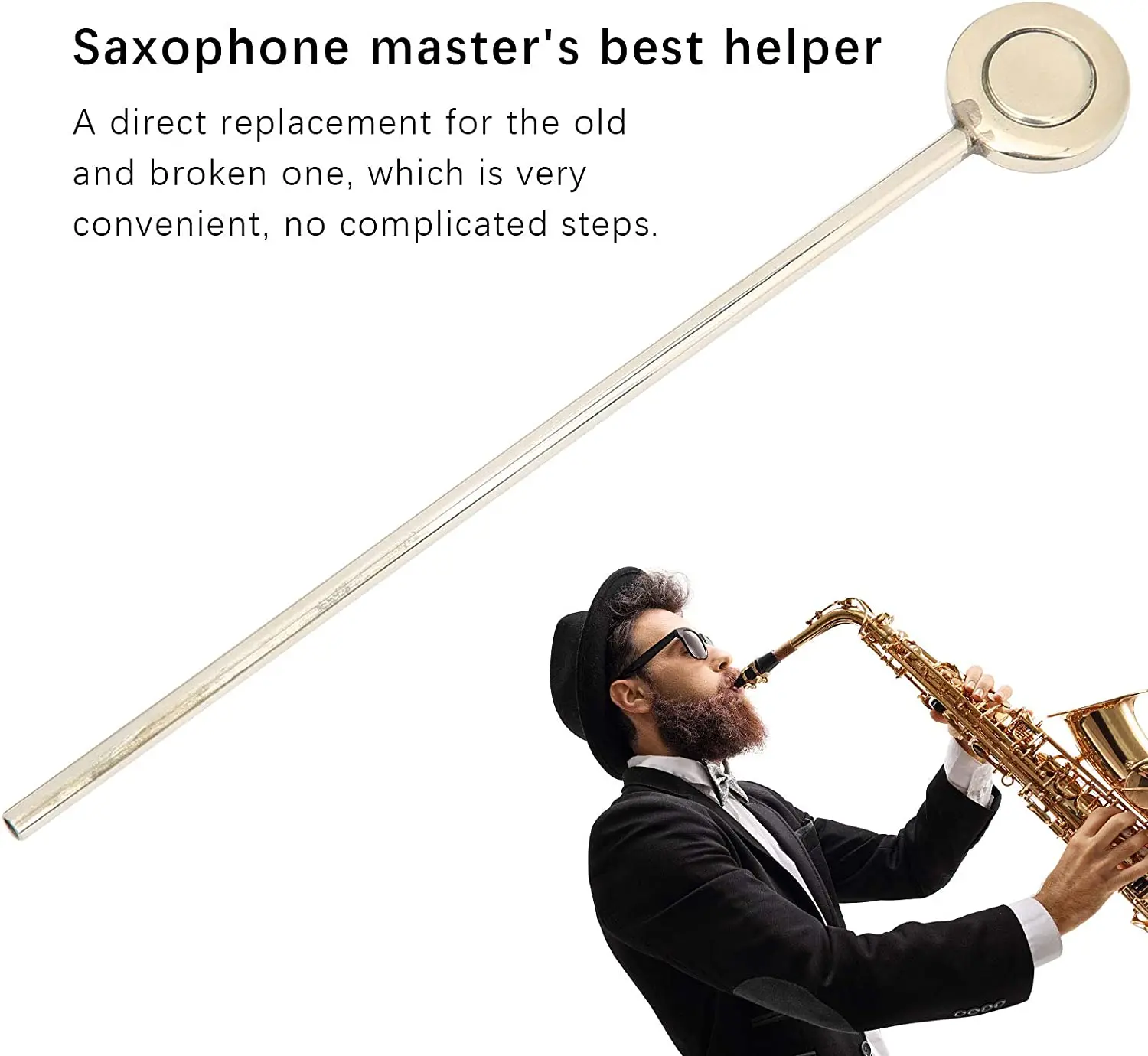 Saxophone Button Maintenance Tool Durable Practical Convenient Saxophone Button Protector Protection for Sax Clarinet Oboe Flute