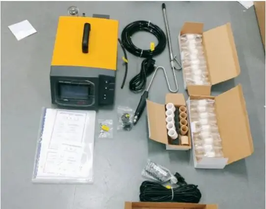 Automobile Portable Engine Exhaust Analyzers For HC/ CO/CO2/O2/NO 5 Gas NHA-506EN 110V/220V  Exhaust Gas Analyzer nha506