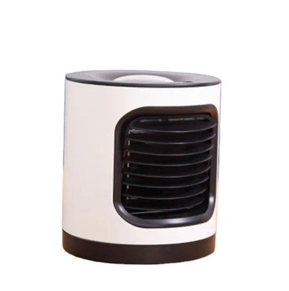 
mini fan portable usb rechargeable battery electric cooler minifan table desk cooling small exhaust air led desktop standing 