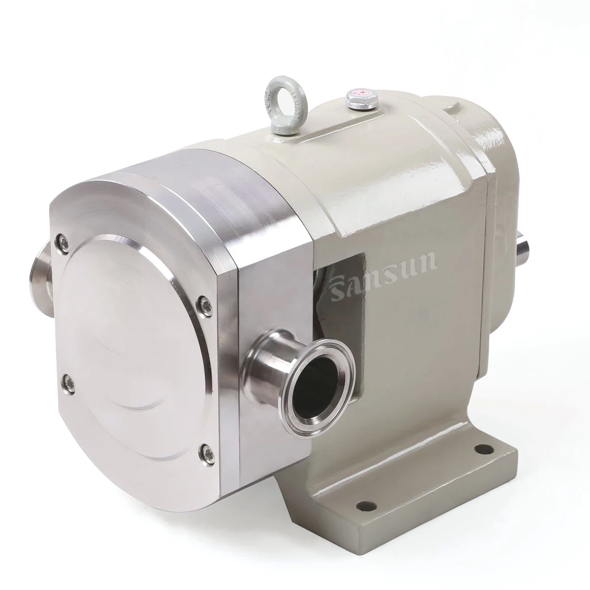 Stainless Steel Food Grade Rotary Lobe Pump Without Motor