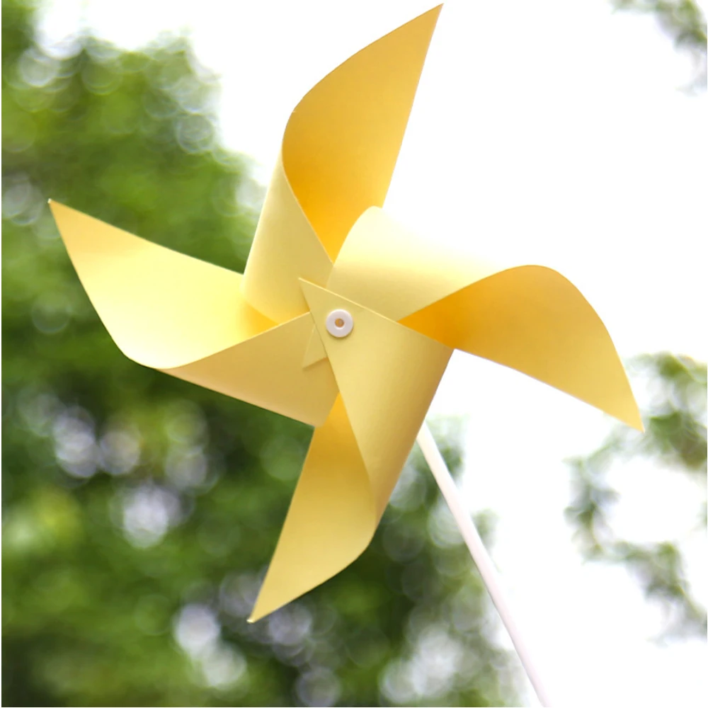 DIY windmill handmade materials for kindergarten children outdoor decorative toys Homemade materials pack colorful small paper