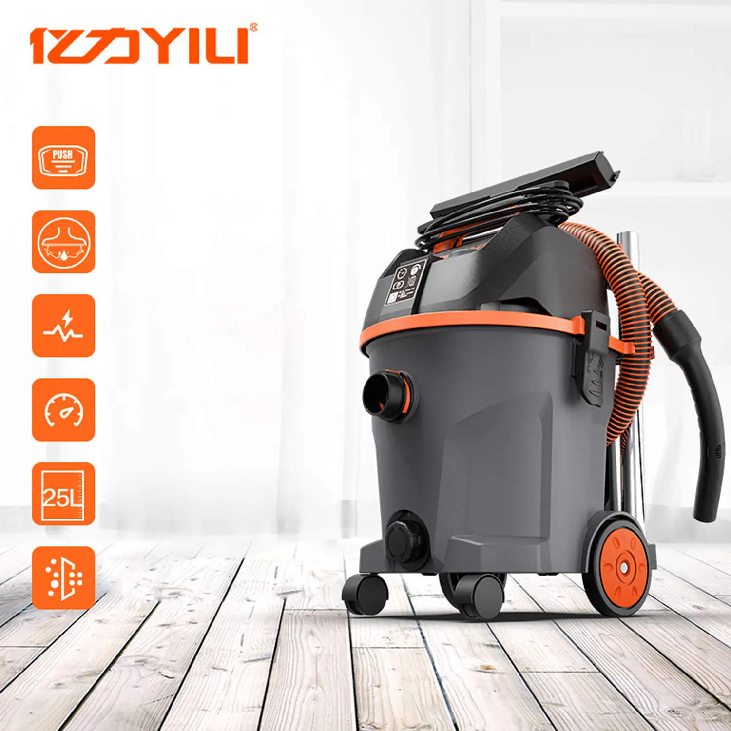 Wet and Dry Vacuums Comercials pressure washer surface cleaner for Home and Kitchen 15L
