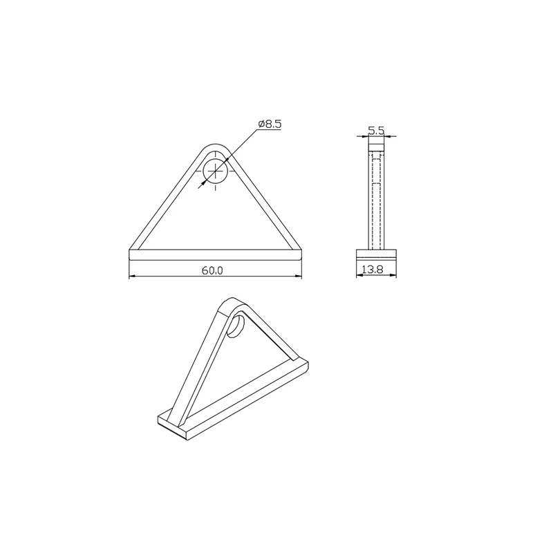 Китайский производитель rohs odm oem 3003 45 мм черный нейлоновый скользящий крюк для паза 10 серии ленточный конвейер