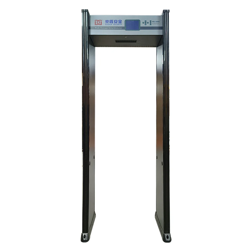 Hot Sale Digital Display Full Body Scanner Walk Through Metal Detector 24 Zones  Metal Detector Machine for School Factory