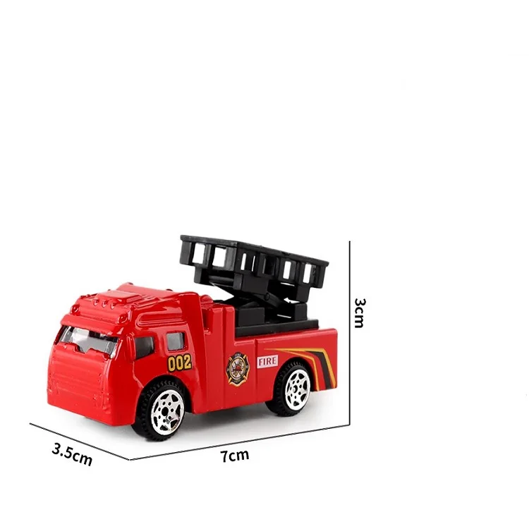 multiful color hanging window boxed pull back engineering car for kids age 3+