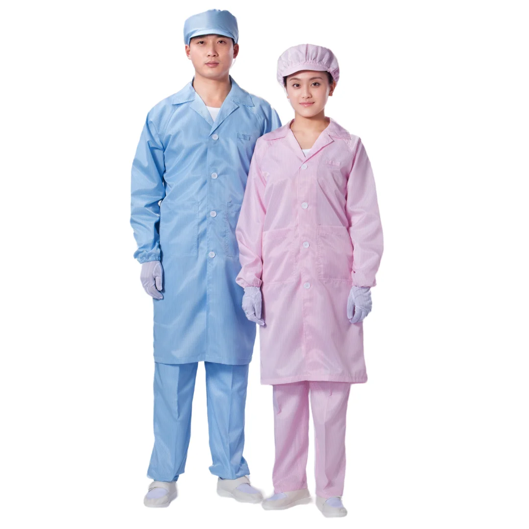CANMAX Clean room uniform sterile coat esd gown anti-static smock