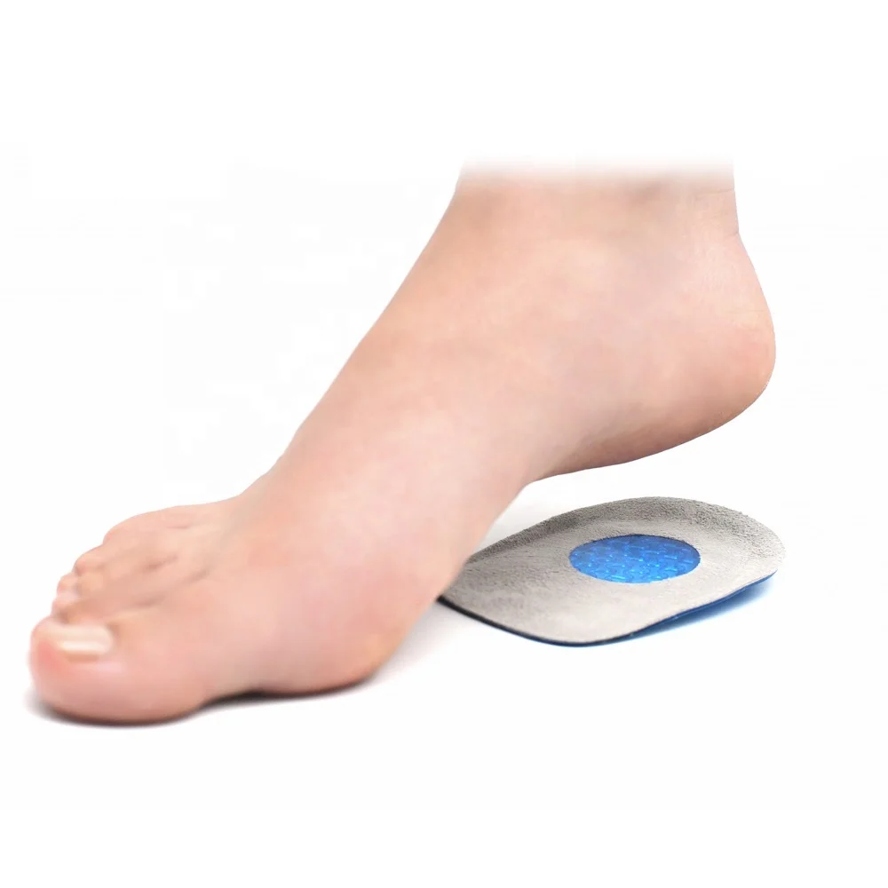 Gel Heel Cups - Plantar Fasciitis Support - Provide Foot Pain Relief for Achilles, Feet Arch Shock Absorbing Protector Pad