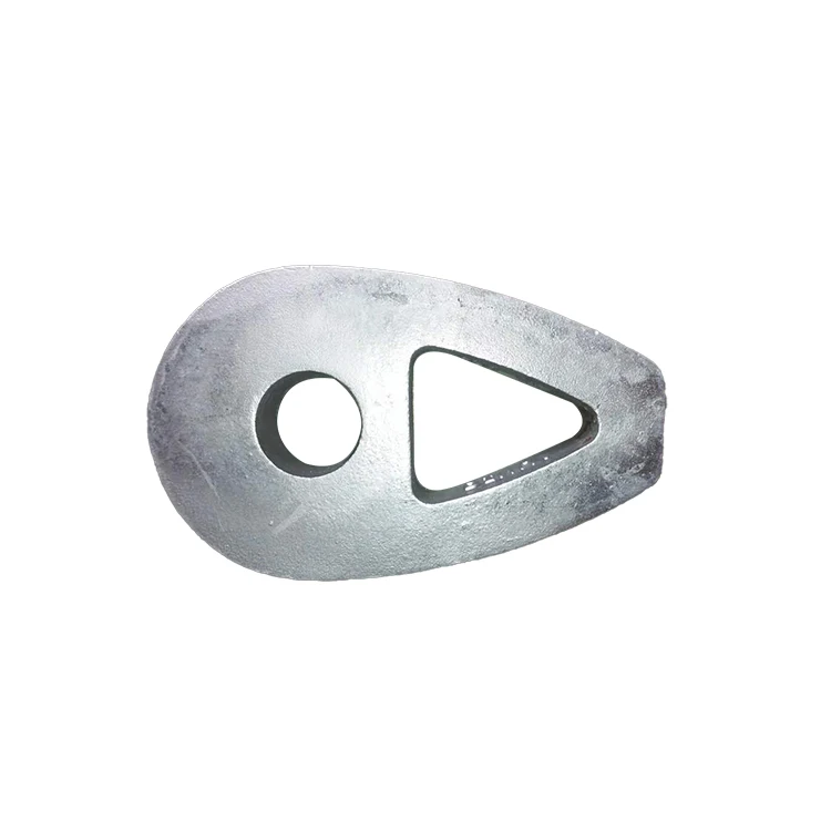 High Quality Galvanized Din3091 Carbon Steel Rigging Hardware Power Accessory Wire Rope Thimble