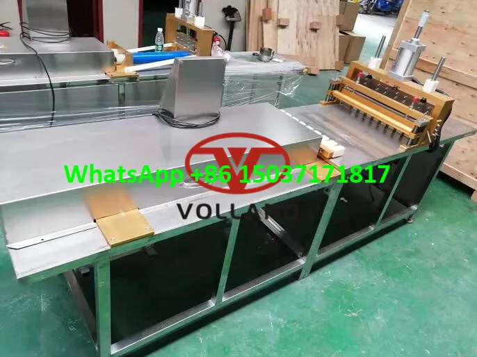 soap bar cutting machine/hotel soap block cutter/automatic soap loaf cutting machine